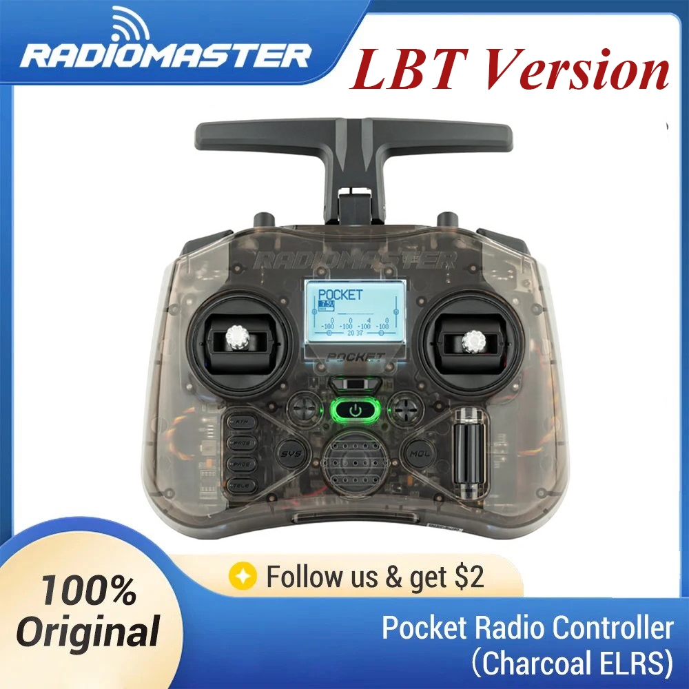 Radiomaster Pocket Elrs M2 - Radiomaster Pocket LBT สําหรับ EU ประเทศ