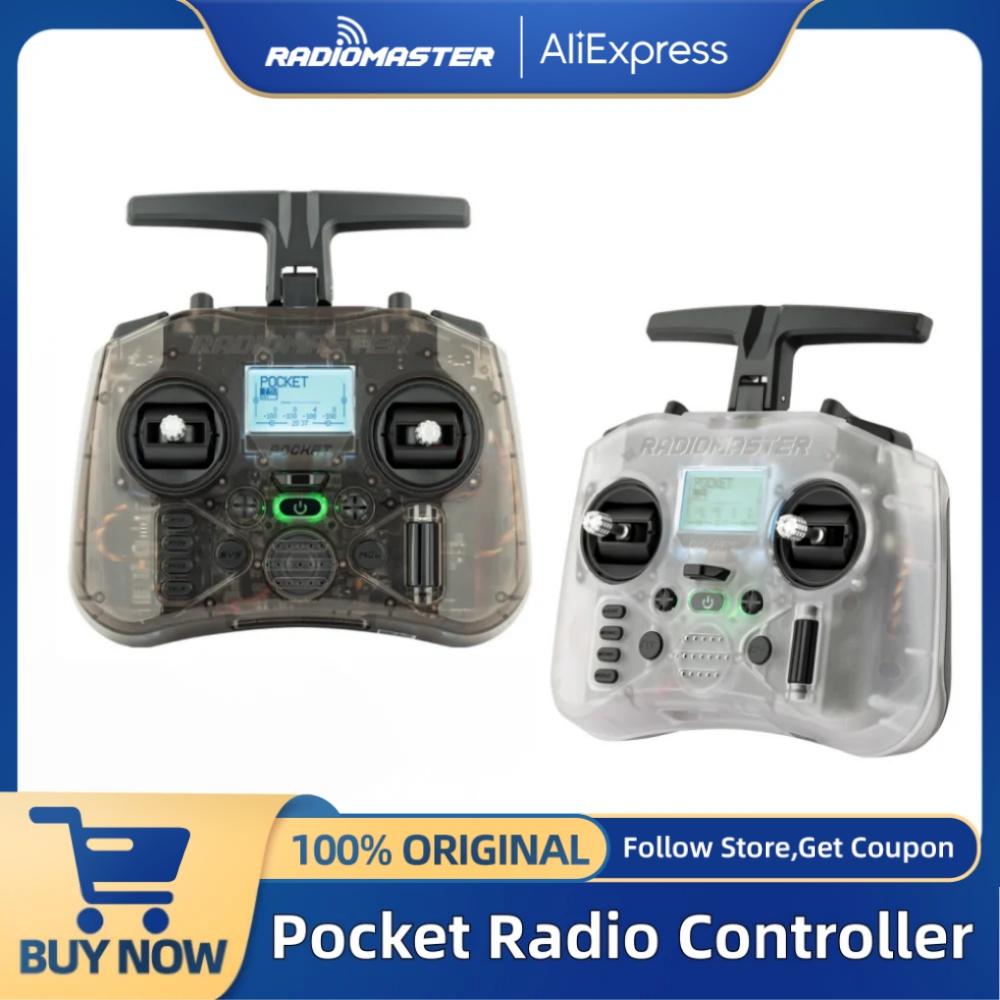 รีโมทคอนโทรล Radiomaster Pocke - Radiomaster Pocket Elrs M2 บทวิจารณ์และราคา