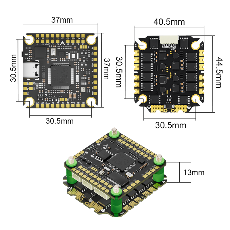 Aocoda-RC F465S V4 Stack F405  - Speedybee F405 V4 Bls 55A Stack บทวิจารณ์และราคา