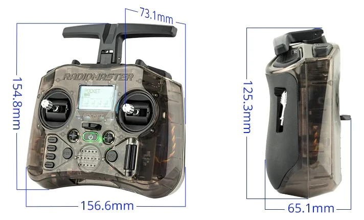 Radiomaster Pocket LBT สําหรับ - Radiomaster Pocket Elrs M2 บทวิจารณ์และราคา